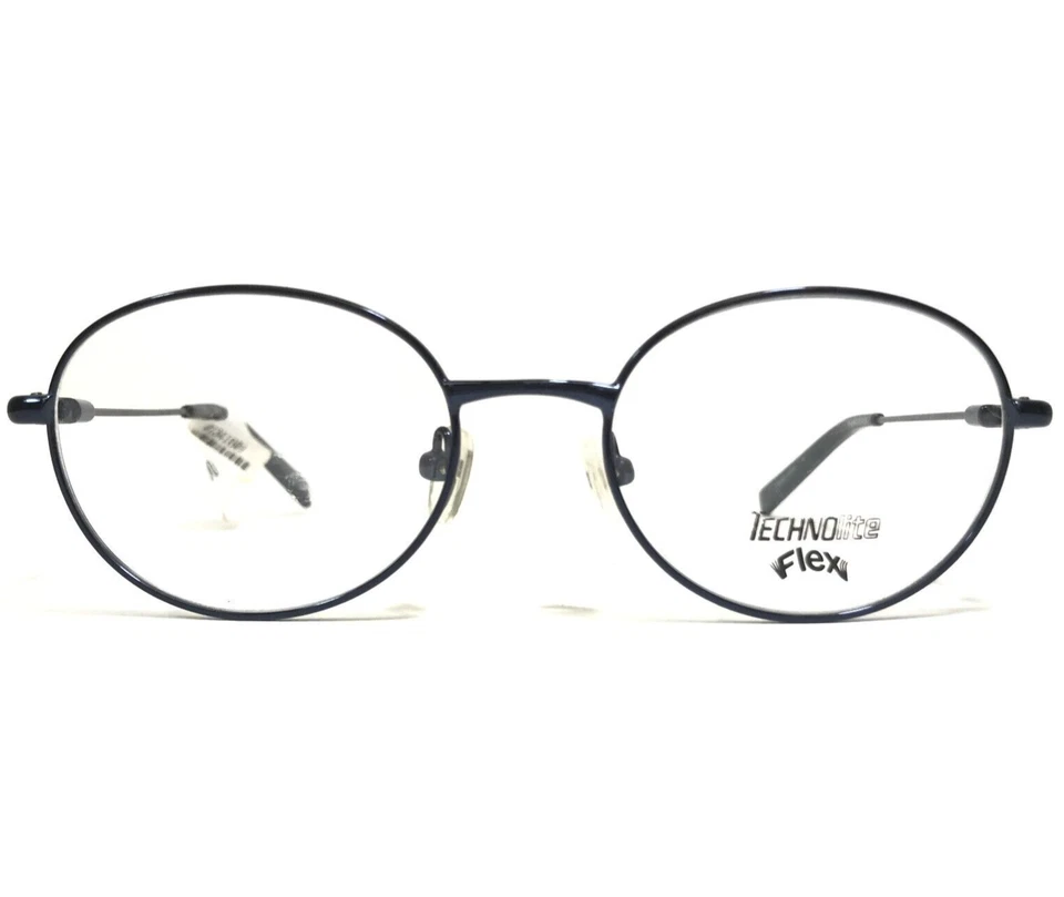 Marcos de gafas Technolite Flex para niños TLF8000 AZUL MARINO alambre redondo 47-17-135 Foto 2 de 4