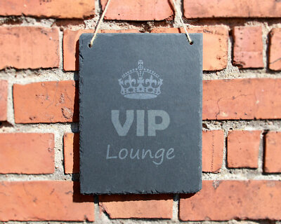 SCHIEFERTAFEL ''VIP LOUNGE''