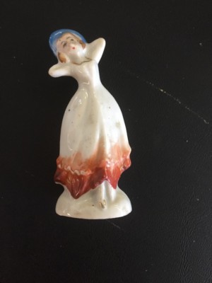 Porcelain Vintage Figure made in Occupied Japan Victorian Designs