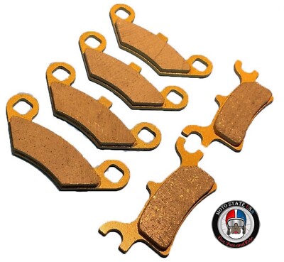 Front + Rear Brake Pads For Polaris Sportsman 550 (2010-2014)
