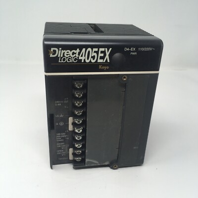 Direct Logic 405EX CPU Koyo D4-EX 110/220V Automation Direct