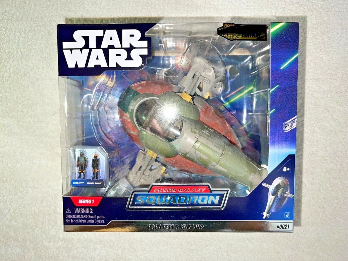 STAR WARS MICRO GALAXY LAUNCH EDITION BOBA FETTS SHIP **NEW