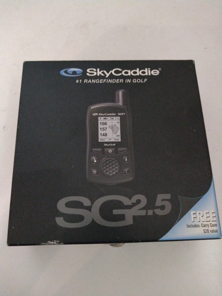 SkyCaddie SG 2.5 GPS Golf Rangefinder Handheld Portable - Image 2 of 4