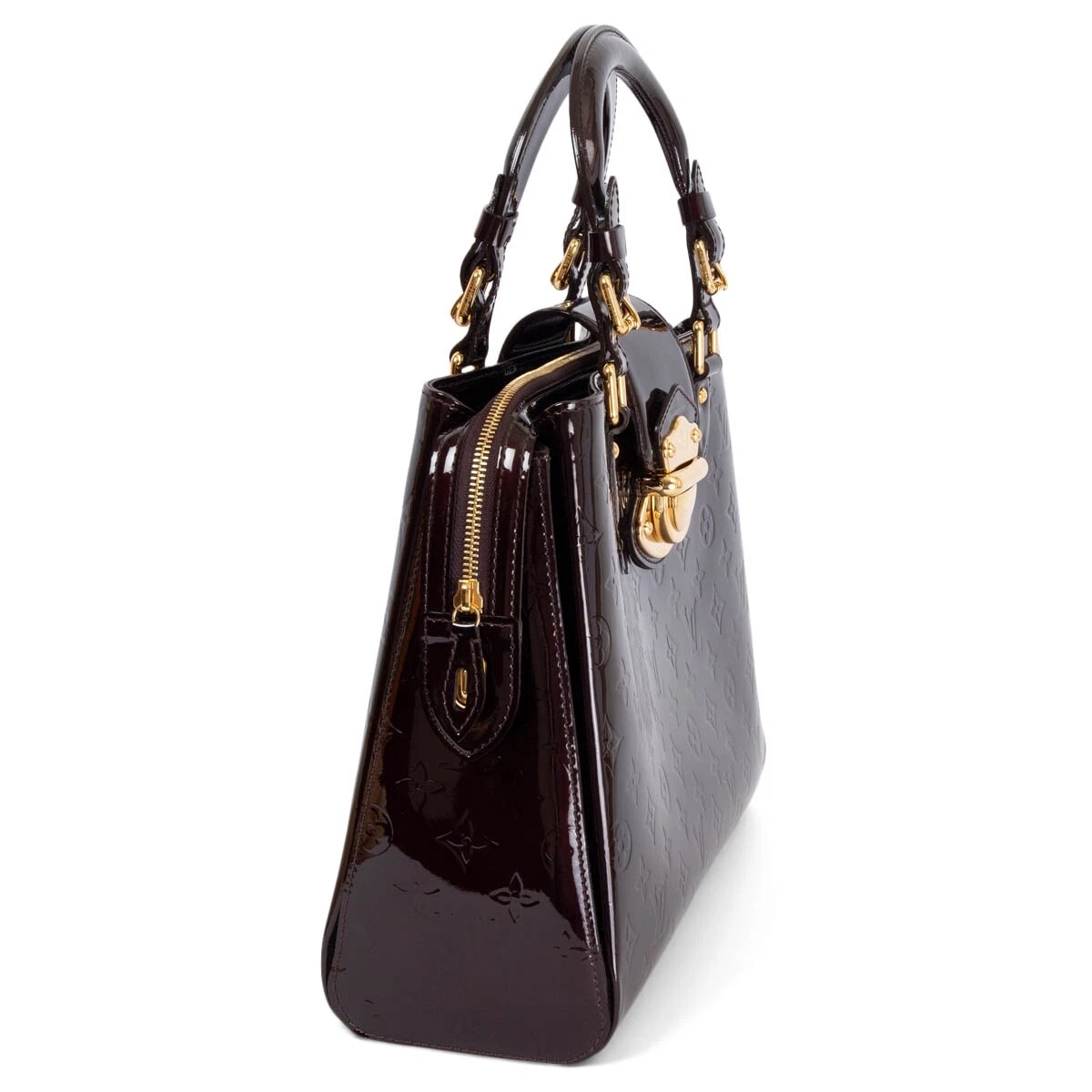 Louis Vuitton Melrose Avenue Bag in Amarante Vernis