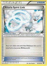 91/124 Altaria Spirit Link Uncommon: Pokemon Trading Card Game XY Fates Collide
