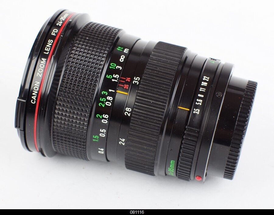 Canon FD 24-35mm f3.5 L Lens Mint | eBay Canon FD 24-35mm f3.5 L Lens Mint | eBay