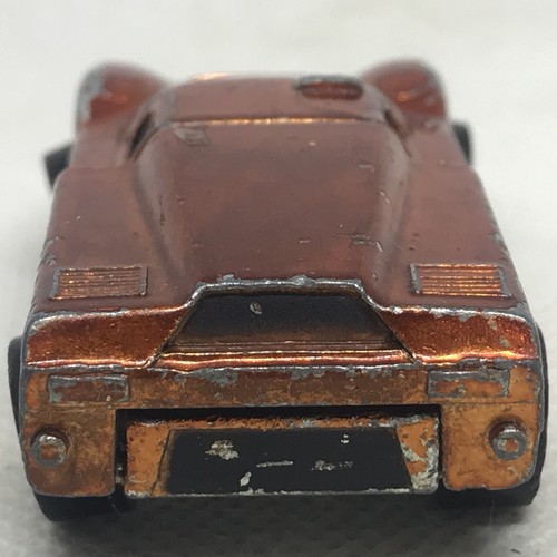 Hot Wheels Redline Ford J-Car Orange 1967 Black Int. Made In United States - Picture 3 of 10