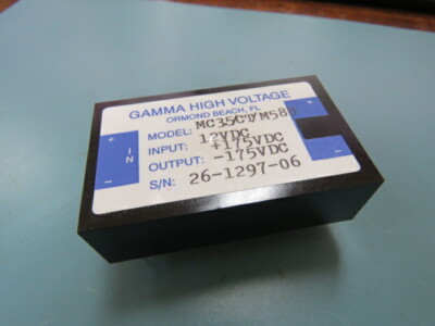 GAMMA HIGH VOLTAGE  MC3.5/CT/M588 Qty of 1 per Lot DC to DC HV CONVERTER 12V TO