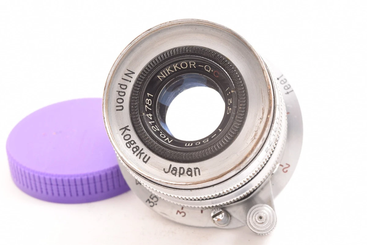 Nikkor f/3.5 Camera Lenses 135mm Focal for sale | eBay
