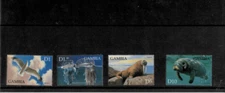 Gambia 1999 - Marine Life Fish - Set of 4 Stamps - Scott #2157-60 - MNH
