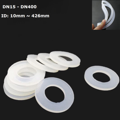Silicone Plain Flat Washer O Rings Sealing Gaskets Flange gasket -60 ~+200 
