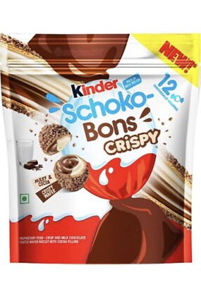 Kinder schoko bons crispy