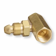 Helium Gas Y Adaptor Connect 2 Regulators To 1 Bottle Tig Welding, CGA 580