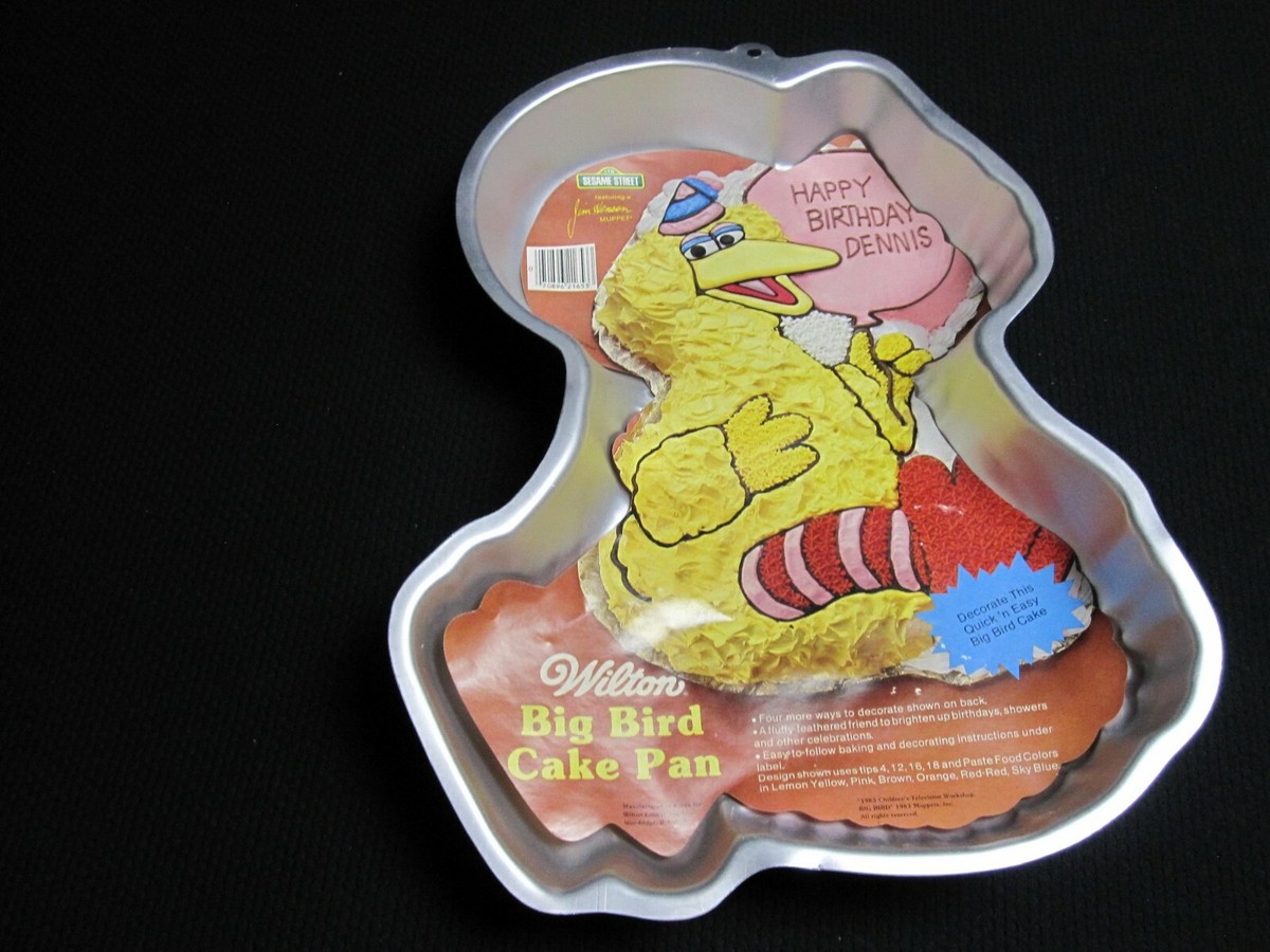Wilton Big Bird with Balloon Cake Pan 502-3401,1983 Henson's