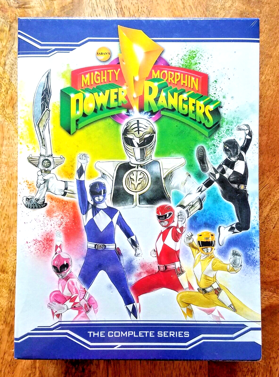 Mighty Morphin Power Rangers 完全版 DVD 19枚 Mighty Morphin Power Rangers The Complete Series DVD 19 Disk Set