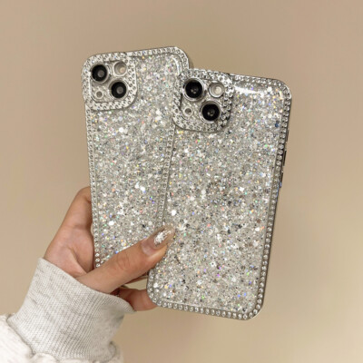 Cute Glitter Bling Phone Case For IPhone 15 Pro Max, 14, 13, 12, 11 – Sparkly & Shockproof