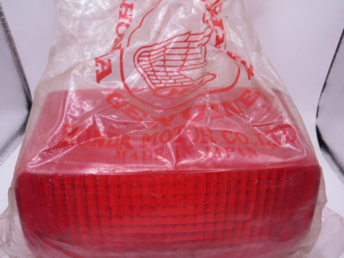 NOS Honda NH80 Aero 80 1983-84 Genuine Taillight Brake Light Lens