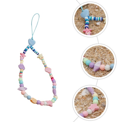 2 Pcs Mobile Phone Chain Ladies Cell Lanyard Accessories Pendants - 第 2/12 張圖片