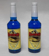 (2 Pack) Gourmet BLUE CURACAO SYRUP 32oz. Orange Drink & Italian Soda Flavor