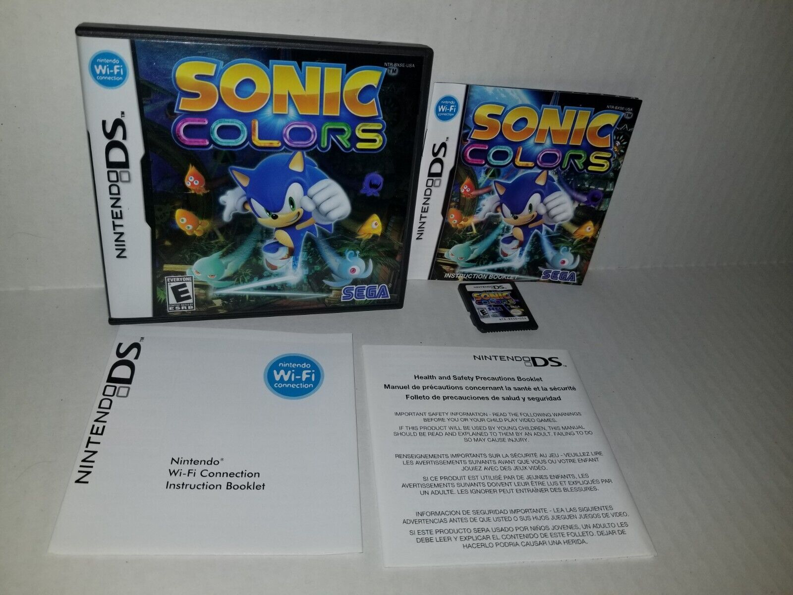 Sonic Colors Nintendo DS Game Complete CIB Authentic Tested and Working  NDS176