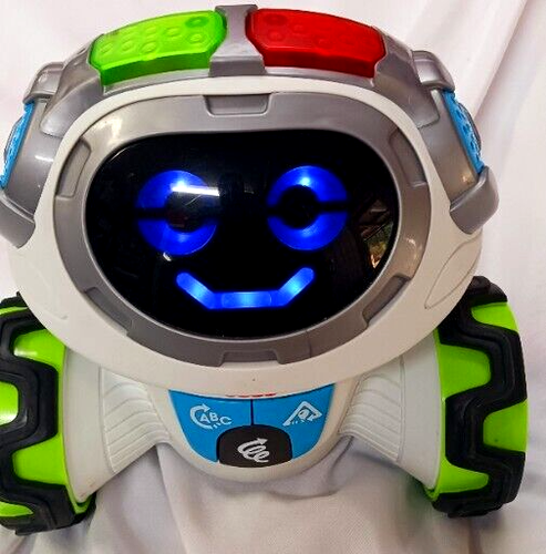 FISHER PRICE THINK & LEARN TEACH N TAG MOVI ROBOT INTERACTIVE LEARNING TOY WORKS - Picture 5 of 14