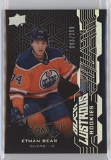 2018-19 SPx UD Black Lustrous Rookies 66/299 Ethan Bear #LR-EB xp6