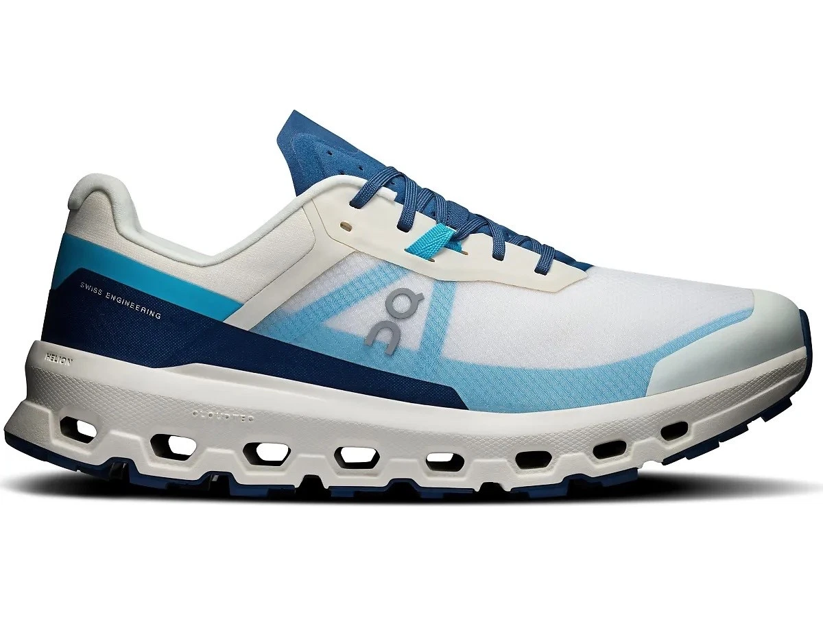 On Cloud Cloudvista 2 Trail Mens Running Shoes Size 12 M White Blue 3ME30113168