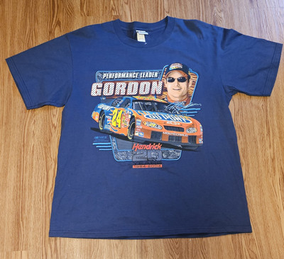 Chase Authentics Jeff Gordon 1984-2004 Mens TShirt Hendrick NASCAR  Size L