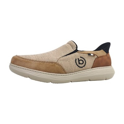 Bugatti Cedar Herrenschuhe Slipper Beige Freizeit