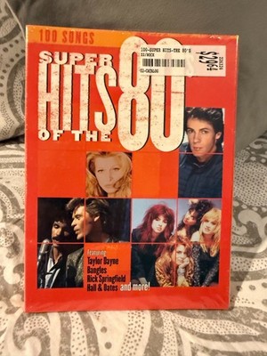 NEW SUPER HITS OF THE 80'S (100 TRACKS) - SONY MUSIC - 6 CD * SEALED * RARE OOP