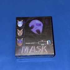 LED Halloween Face Mask With Bracelet Control