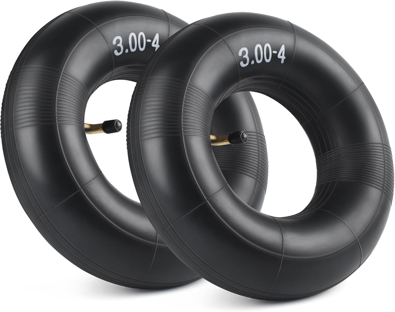 (2 Pcs) 3.00-4 10" x 3" 260x85 Inner Tube for Razor E300 E325 Electric Scooter