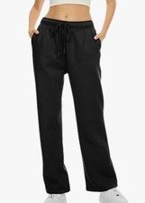 Ladies Size Medium Black Joggers