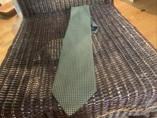 Seville Row 100%Silk Brown And Gold Tie Imported Silk Made In USA
