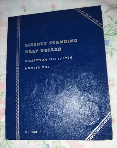 Collection Whitman Album: 11 Walking Liberty Halves 1916-1936