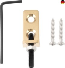 Messing-Gitarrenbr&uuml;cken Tremolo-Stopper Stabilisator mit Schraubenschl&uuml;ssel K