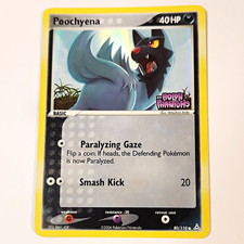 Pokemon TCG Poochyena 80/110 EX Holon Phantoms English Reverse Holo 2006 HP40 on eBay