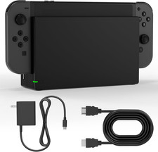 Dock Station for Nintendo Switch/Switch OLED, Replacement 3-In-1 TV Dock Set wit