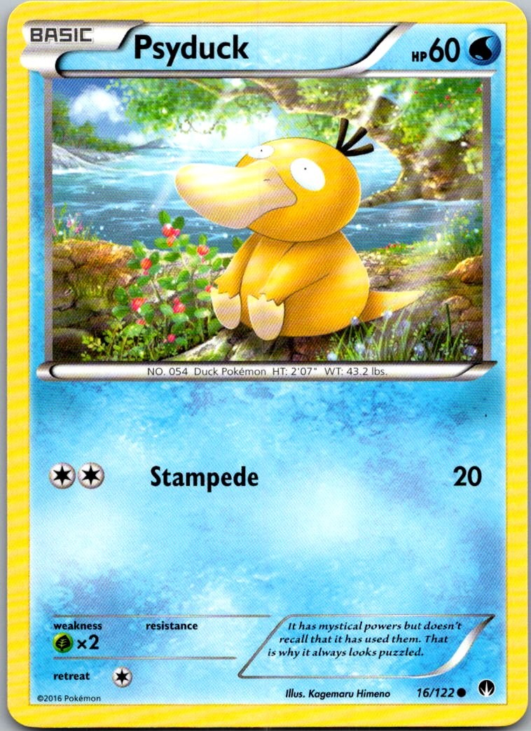 Psyduck - 16/122 - BKP - Common