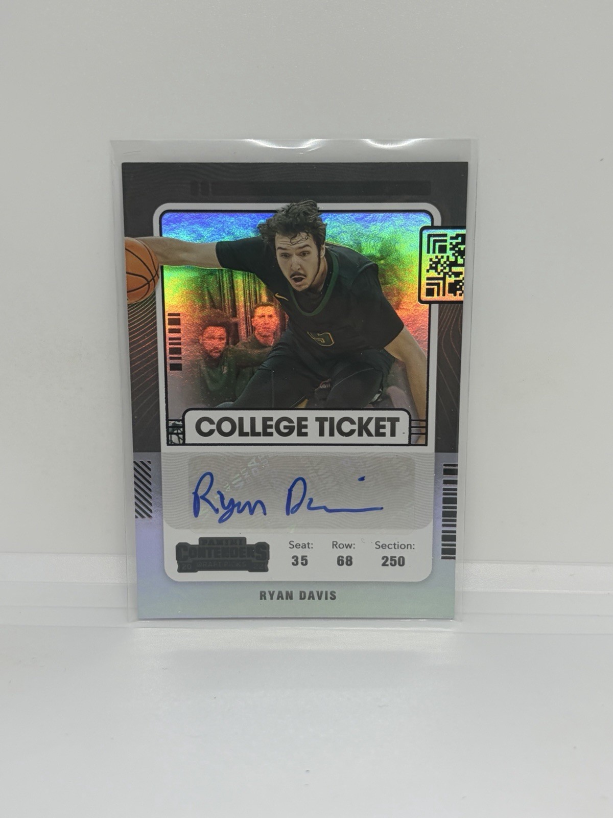 2022-23 Chronicles Draft Picks Contenders College Ticket Ryan Davis Auto