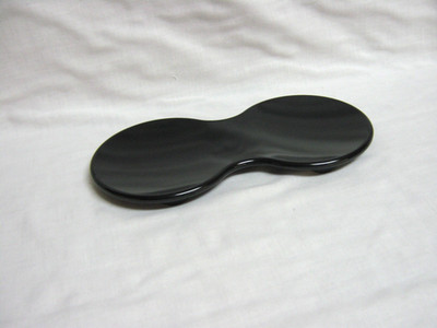TUPPERWARE #2763A-4 BLACK  DOUBLE SPOON REST
