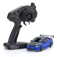 Kyosho Mini-Z AWD SUBARU IMPREZA w/Aero Kit & CFRP Hood Metallic Blue #32653BL