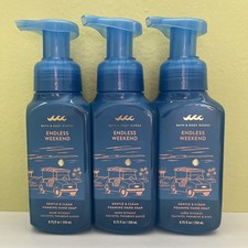 3 Bath Body Works ENDLESS WEEKEND Gentle Foaming Hand Soap 8.75oz NEW