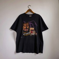 Truckers Only Pit Bull Vintage Trucker T Shirt 3D Emblem Size XL USA Made Strong