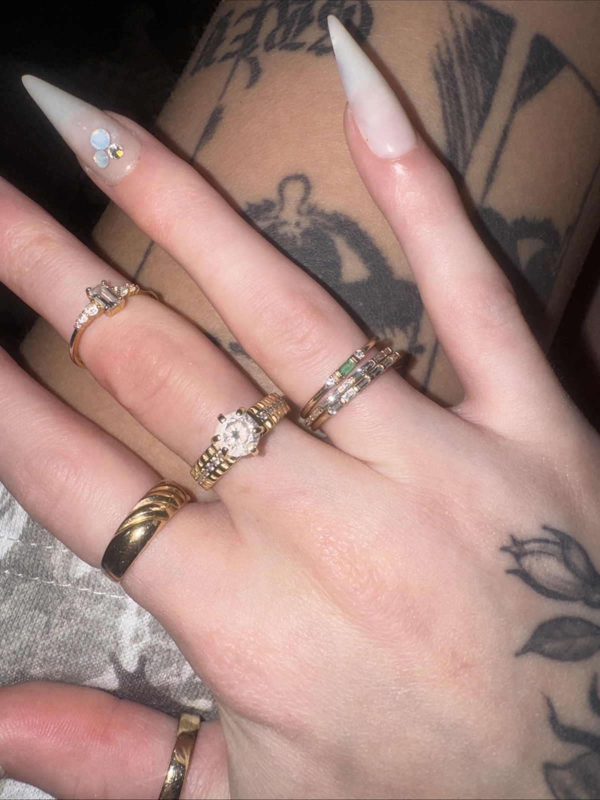 Ferko Diamond Ring Stack - image 1