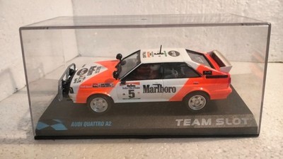 QQ Slot Car 12203 Team Slot Audi Quattro A1 R Safari # 5 Hannu Mikkola