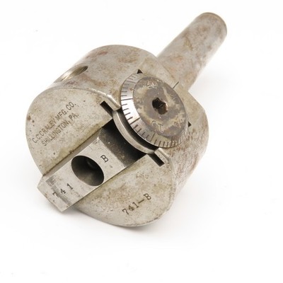 C.C Craley Mfg. 741-B 3/4'' Boring Bar Holder Incremental Adjustment MT4 Shank