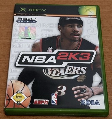 Microsoft Xbox NBA 2K3 Gut! PAL XB Classic SEGA ESPN Basketball