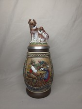 Vintage German Egon Bay Beer Stein w Pewter Lid WW-Team Ltd Ed Serie 21 #0163