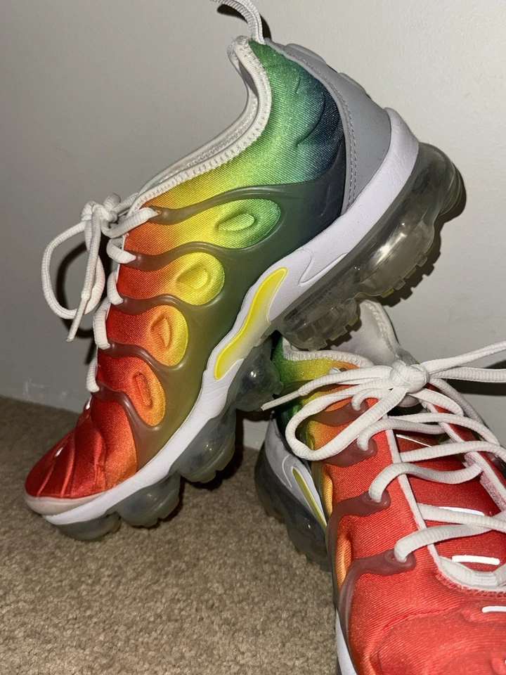 Size US 8 Women’s - Nike Air VaporMax Plus Rainbow Sneakers - Image 2 of 4